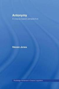 Kirjan kansi "Antonymy"