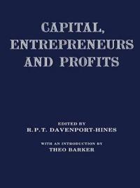 Bokomslag för "Capital, Entrepreneurs and Profits"