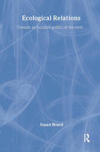 Kirjan kansi "Ecological Relations"