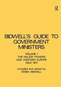 Bokomslag för "Guide to Government Ministers"