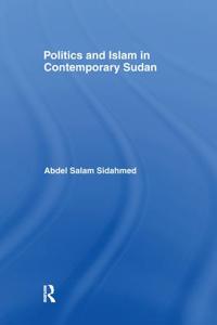 Kirjan kansi "Politics and Islam in Contemporary Sudan"