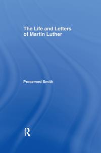 Kirjan kansi "The LIfe and Letters of Martin Luther"