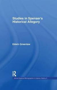 Bokomslag för "Studies In Spenser's Historical Allegory"
