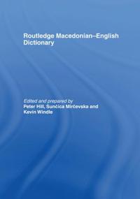 Kirjan kansi "The Routledge Macedonian-English Dictionary"