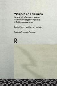 Kirjan kansi "Violence on Television"