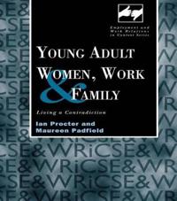 Kirjan kansi "Young Adult Women, Work and Family"