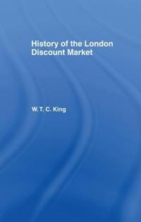 Kirjan kansi "History of the London Discount Market"