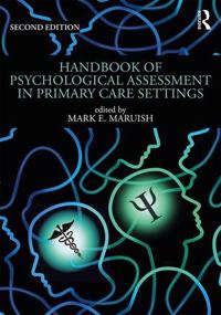 Kirjan kansi "Handbook of Psychological Assessment in Primary Care Settings"