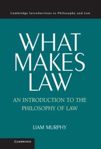 Cambridge Introductions to Philosophy and Law