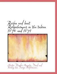 Reifen Nad Beut Rorspolarmeer in the Tabren 1870 and 1871