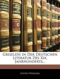 Bokomslag för "Griseldis in Der Deutschen Literatur Des XIX. Jahrhunderts..."