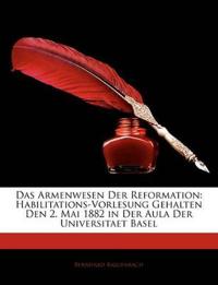Das Armenwesen Der Reformation