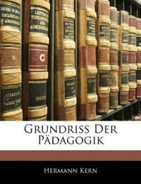 Grundriss Der Padagogik