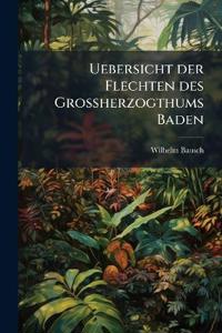 Bausch, W: Uebersicht Der Flechten Des Grossherzogthums Bade