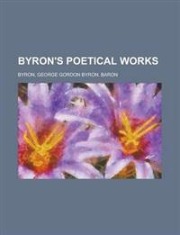 Byron's Poetical Works Volume 1