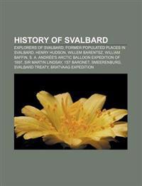 History of Svalbard