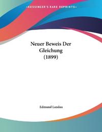 Landau, E: Neuer Beweis Der Gleichung (1899)