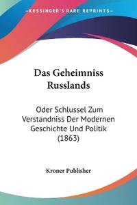 Kroner Publisher: Geheimniss Russlands