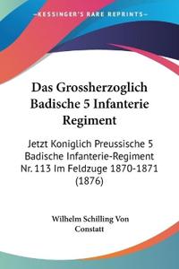 Grossherzoglich Badische 5 Infanterie Regiment