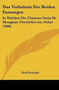 Rudolph, K: Verhaltnis Der Beiden Fassungen