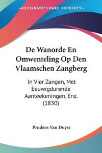 De Wanorde En Omwenteling Op Den Vlaamschen Zangberg