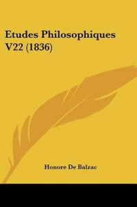 Etudes Philosophiques V22 (1836)