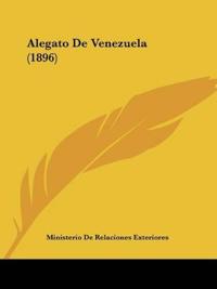 Alegato De Venezuela (1896)