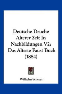 Deutsche Druche Alterer Zeit In Nachbildungen V2