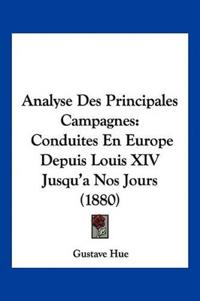 Analyse Des Principales Campagnes