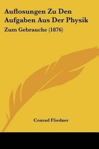 Auflosungen Zu Den Aufgaben Aus Der Physik