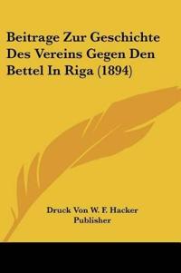 Druck Von W. F. Hacker Publisher: Beitrage Zur Geschichte De