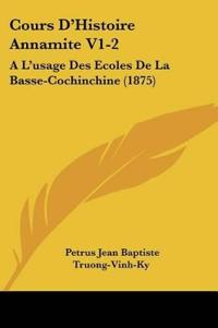 Cours D'Histoire Annamite V1-2
