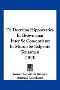 De Doctrina Hippocratica Et Browniana