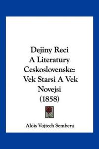 Dejiny Reci A Literatury Ceskoslovenske