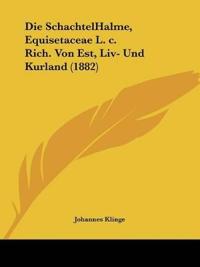 Klinge, J: SchachtelHalme, Equisetaceae L. c. Rich. Von Est,