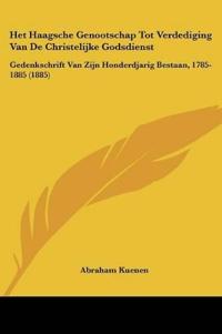 Het Haagsche Genootschap Tot Verdediging Van De Christelijke Godsdienst