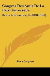 Congres Des Amis De La Paix Universelle