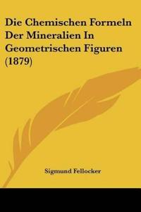 Chemischen Formeln Der Mineralien In Geometrischen Figuren (