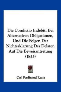 Reatz, C: Condictio Indebiti Bei Alternativen Obligationen,