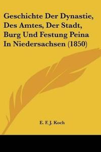 Geschichte Der Dynastie, Des Amtes, Der Stadt, Burg Und Fest