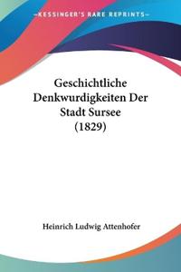 Attenhofer, H: Geschichtliche Denkwurdigkeiten Der Stadt Sur