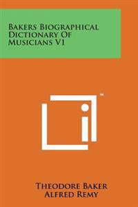 Kirjan kansi "Bakers Biographical Dictionary of Musicians V1"