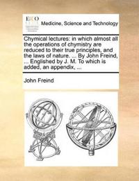 Chymical Lectures