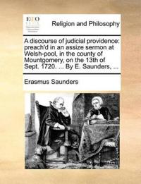 A Discourse of Judicial Providence