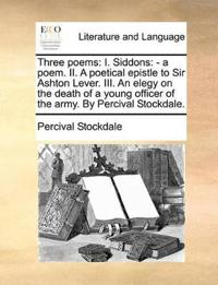 Three poems
