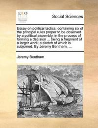 Essay on political tactics