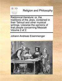 Rabbinical Literature