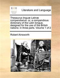 Thesaurus linguæ Latinæ compendiarius