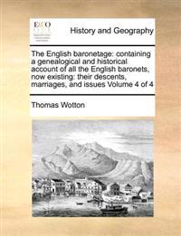 The English baronetage