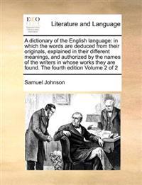 A Dictionary of the English Language